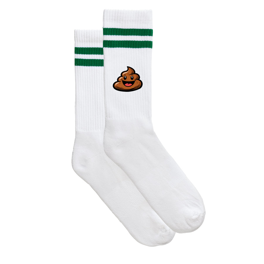 Smiley-Sportsocken "Scheisse" von meinherzschlag – Produktbild 1 von 6.