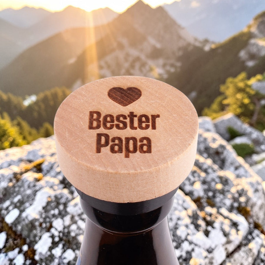 Stopsl "Bester Papa" von meinherzschlag – Produktbild 1 von 4.