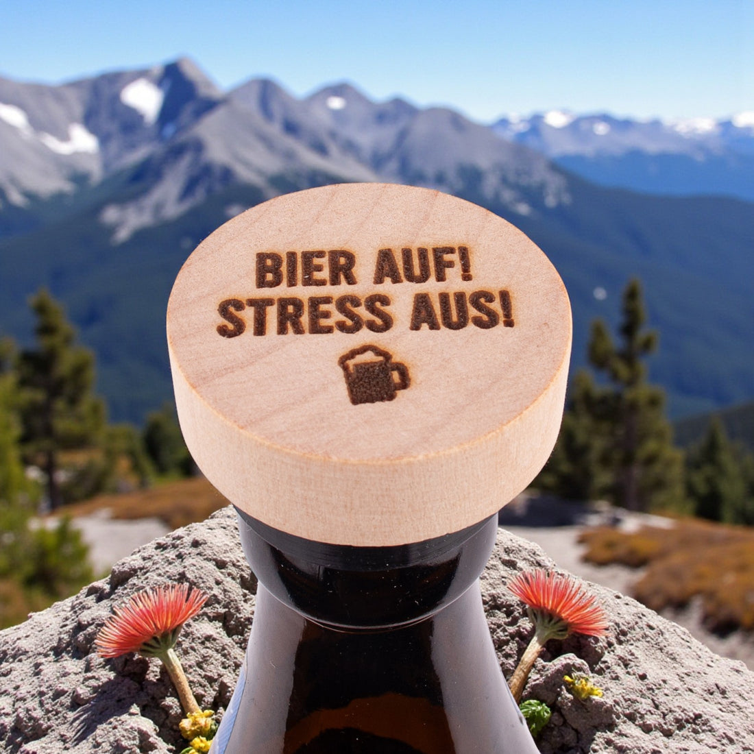 Stopsl "Bier auf! Stress aus!"