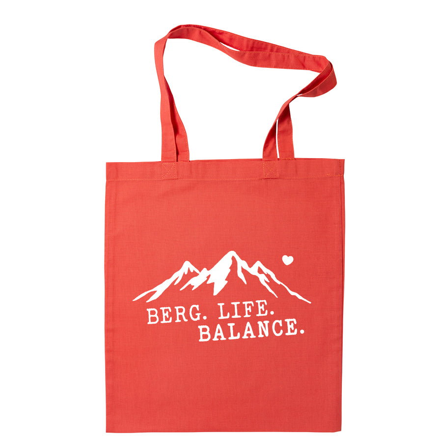 Tasche "Berg. Life. Balance." - meinherzschlag.de