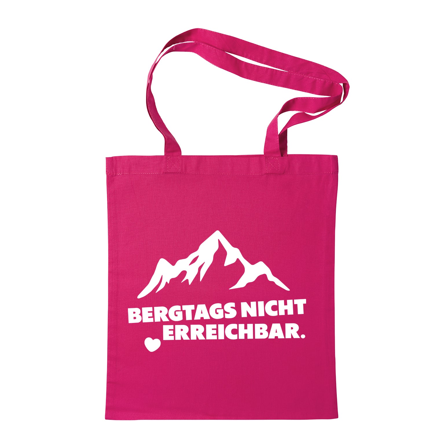Tasche "Bergtags nicht erreichbar"