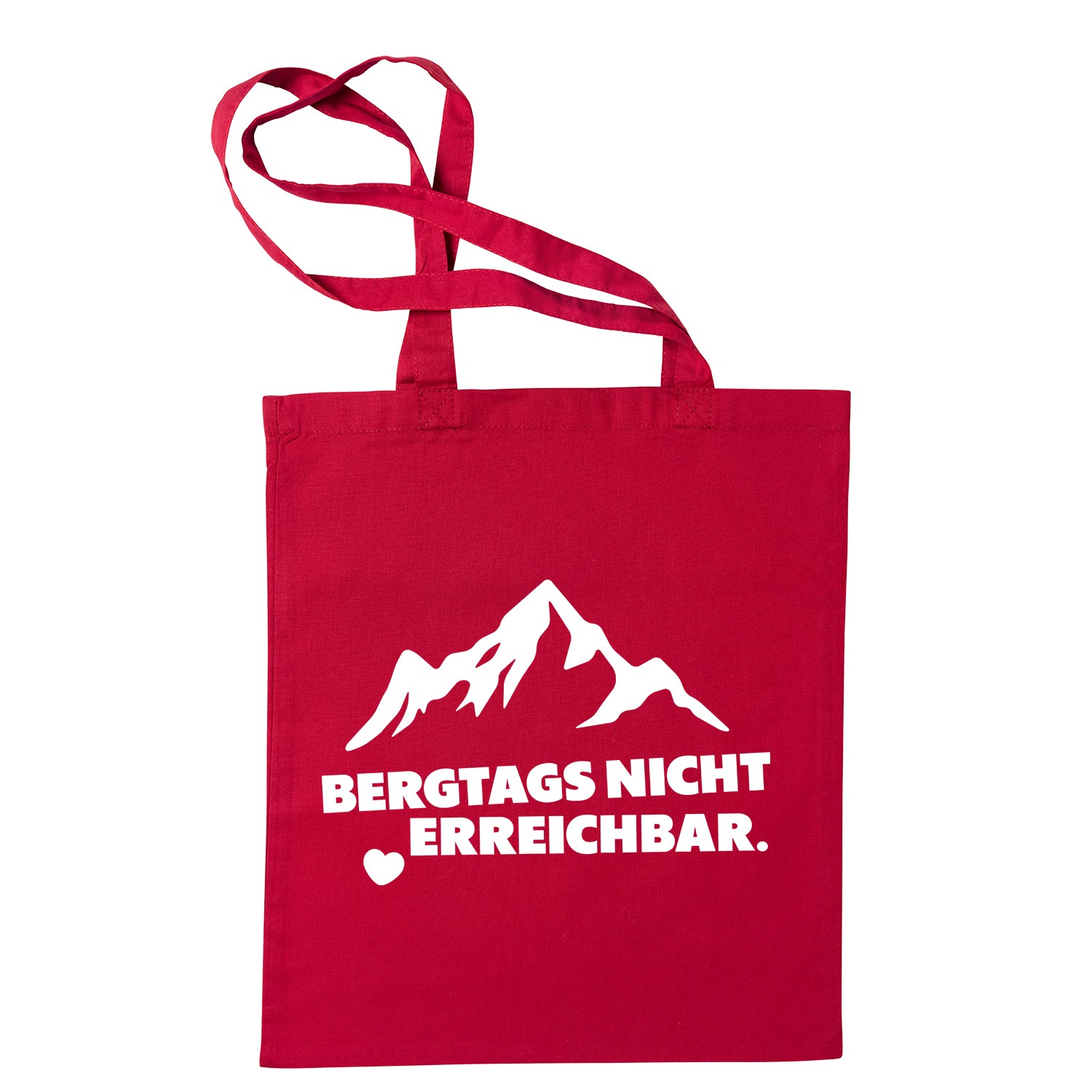 Tasche "Bergtags nicht erreichbar"
