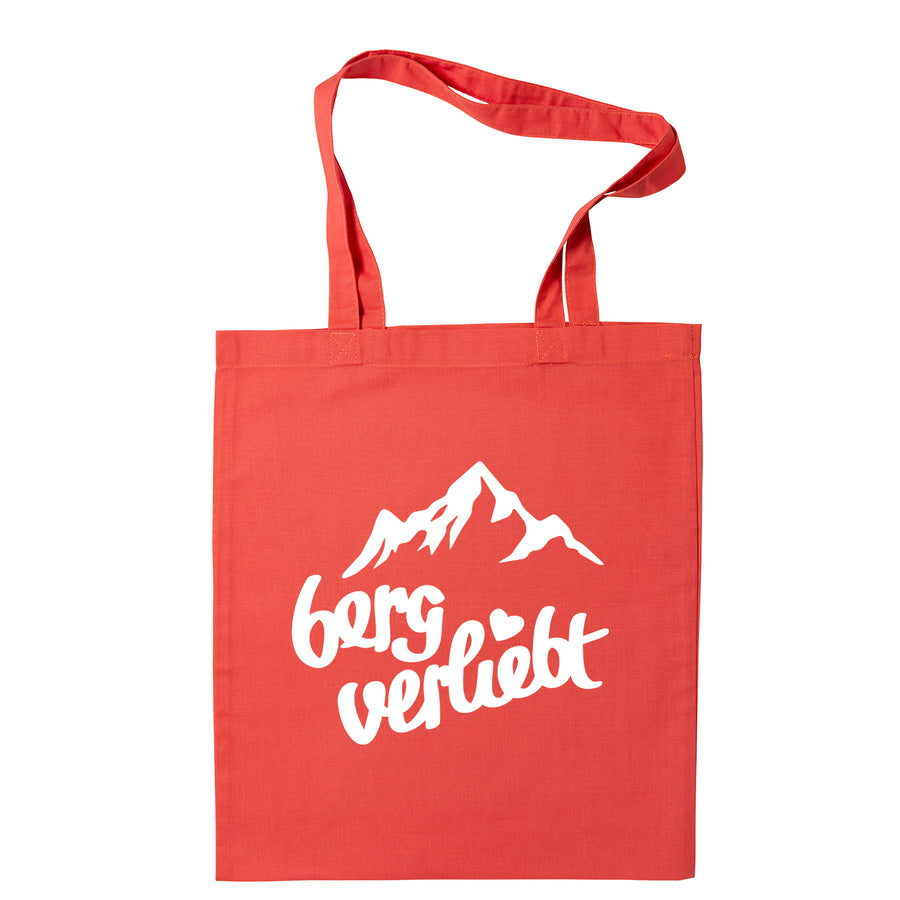 Tasche "bergverliebt ❤" - meinherzschlag.de
