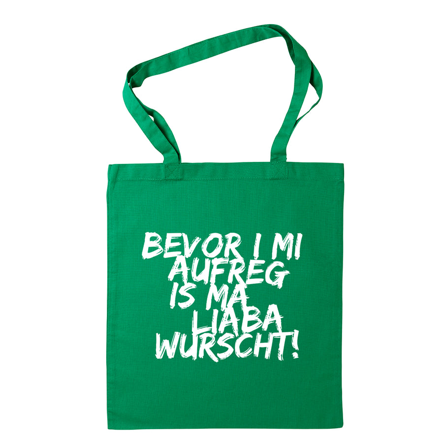 Tasche "Bevor i mi aufreg ..." - meinherzschlag.de