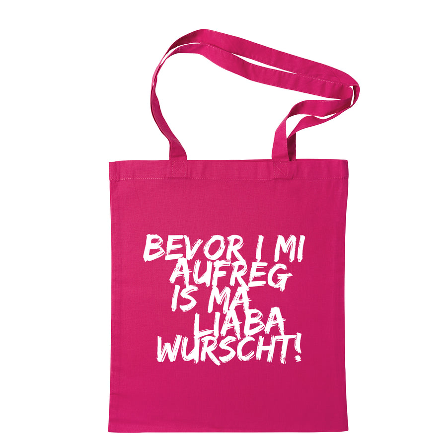 Tasche "Bevor i mi aufreg ..." - meinherzschlag.de