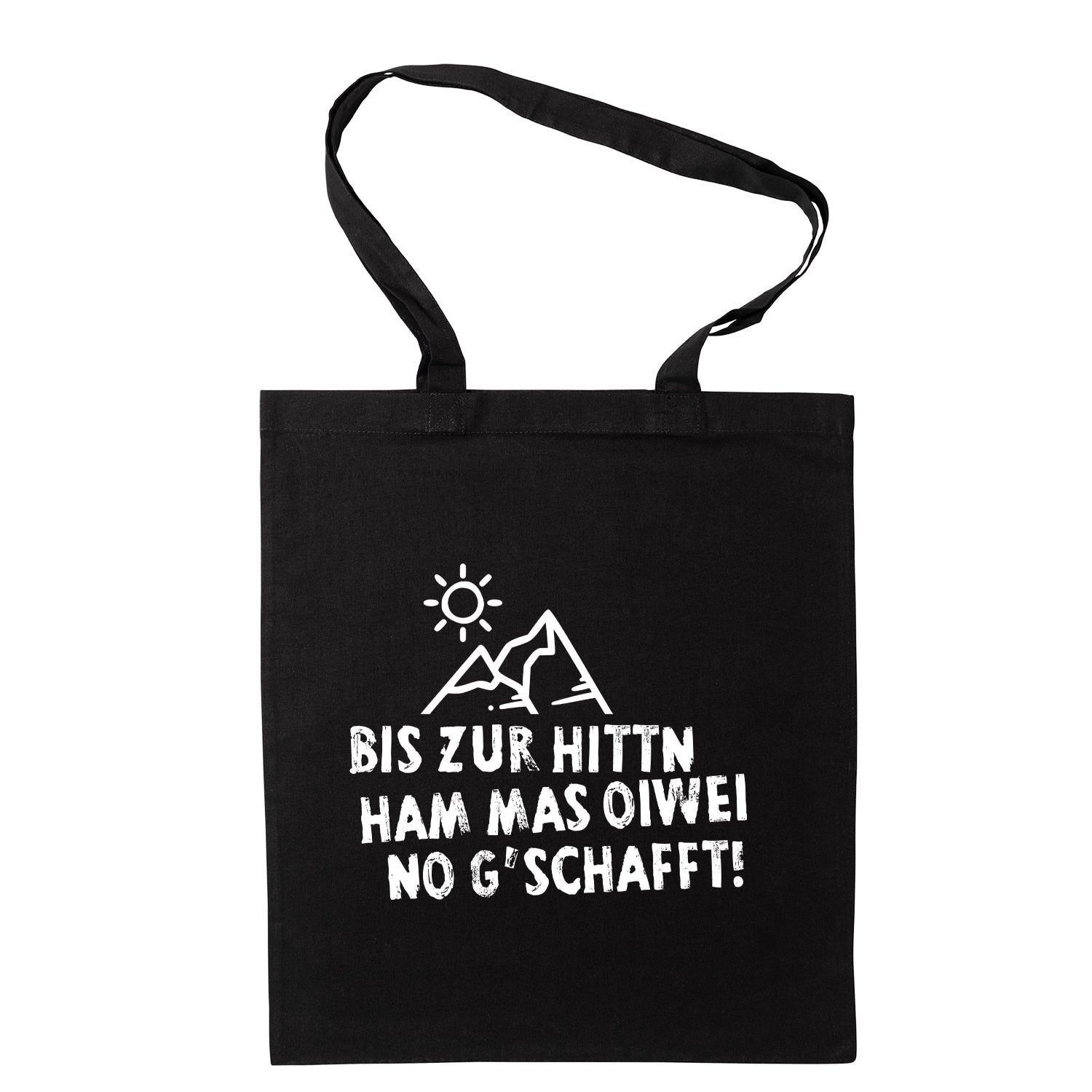 Tasche "Bis zur Hittn"