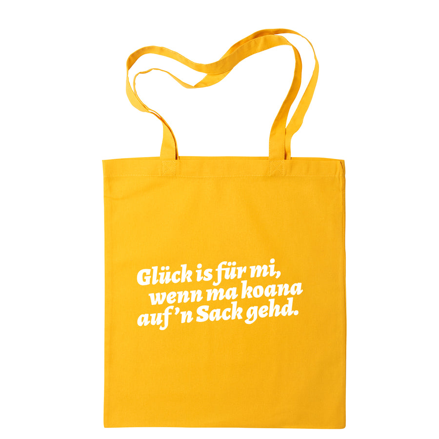 Tasche "Glück is für mi" - meinherzschlag.de
