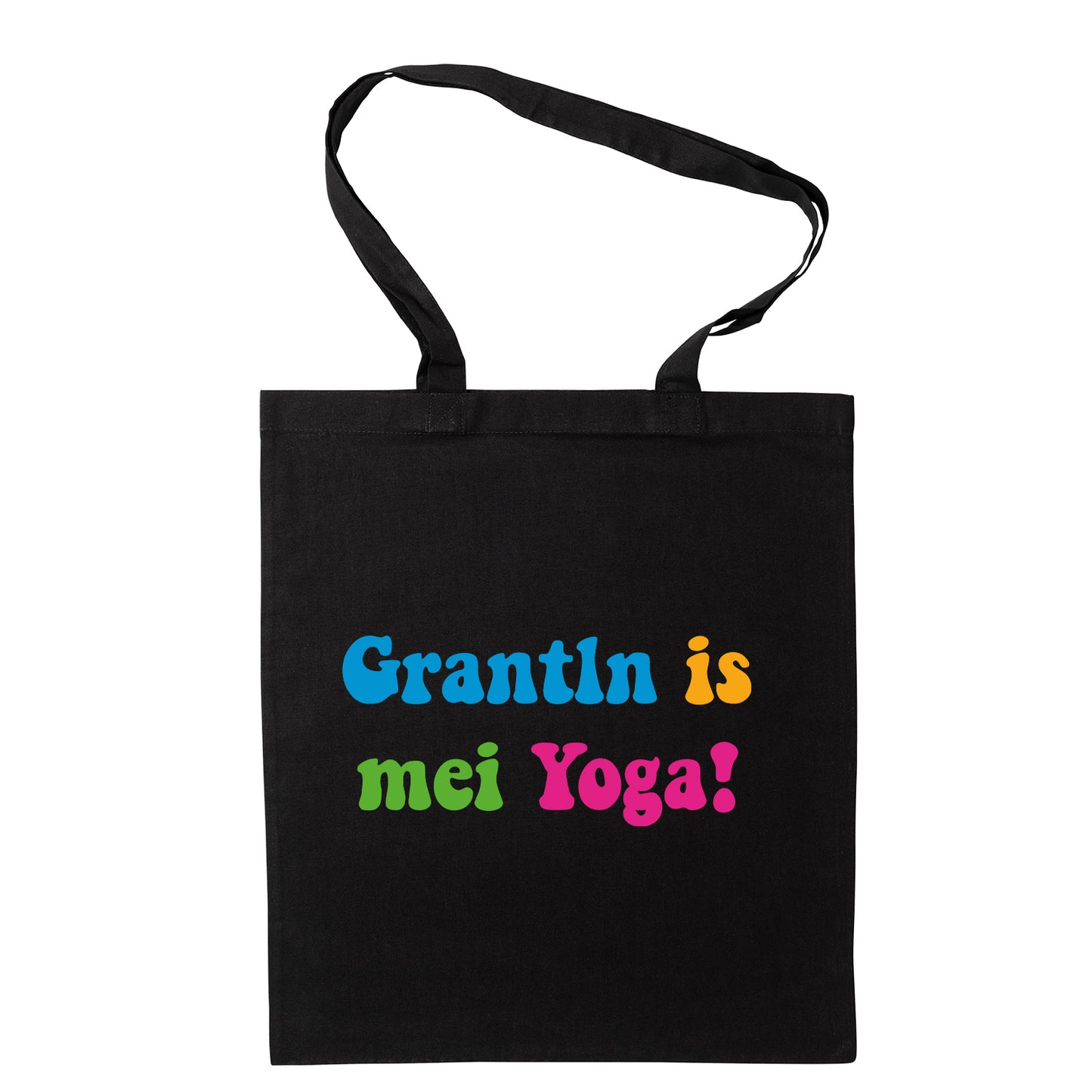 Tasche "Grantln is mei Yoga!" - meinherzschlag.de
