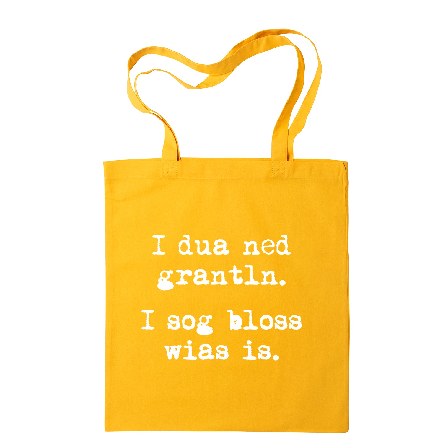 Tasche "I sog bloss wia&