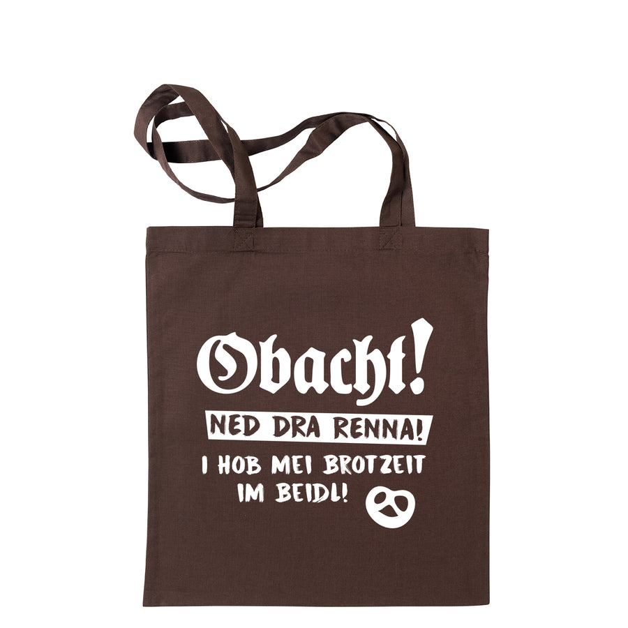 Tasche "Ned dra renna!" - meinherzschlag.de