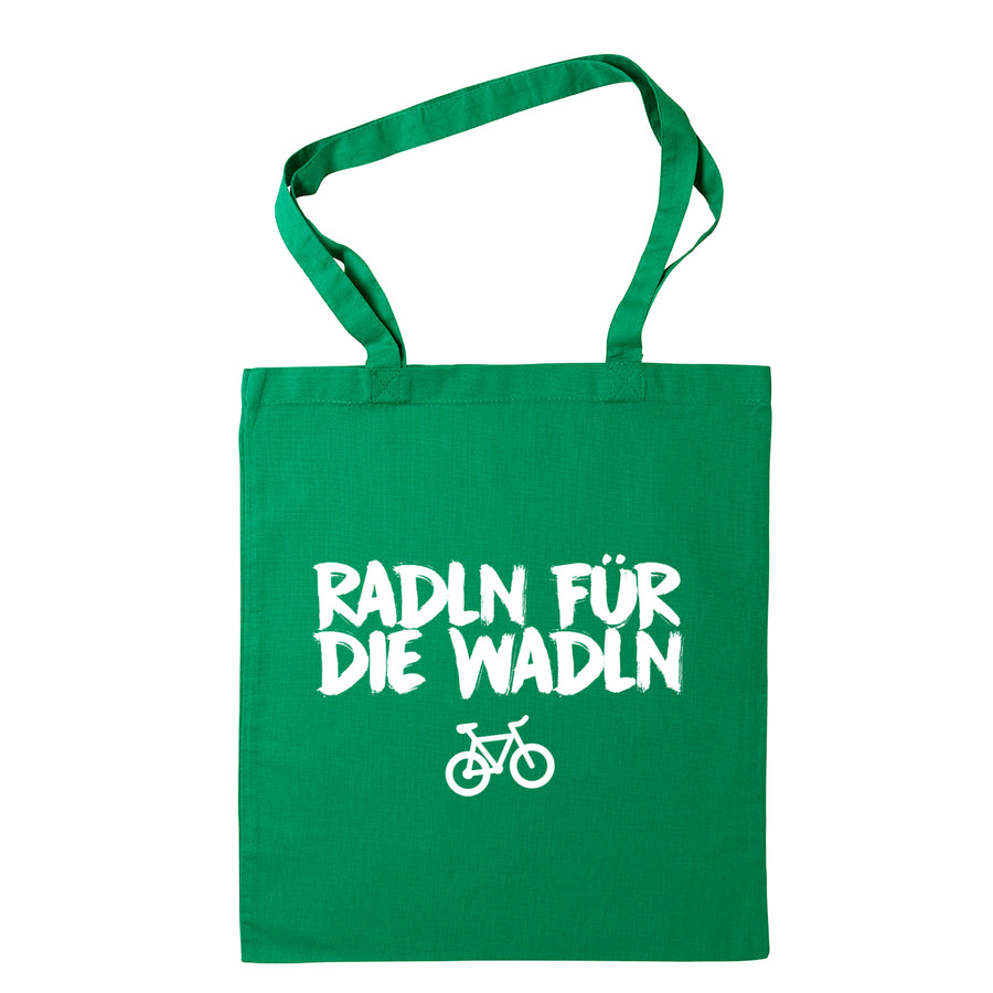 Tasche "Radln für die Wadln" - meinherzschlag.de