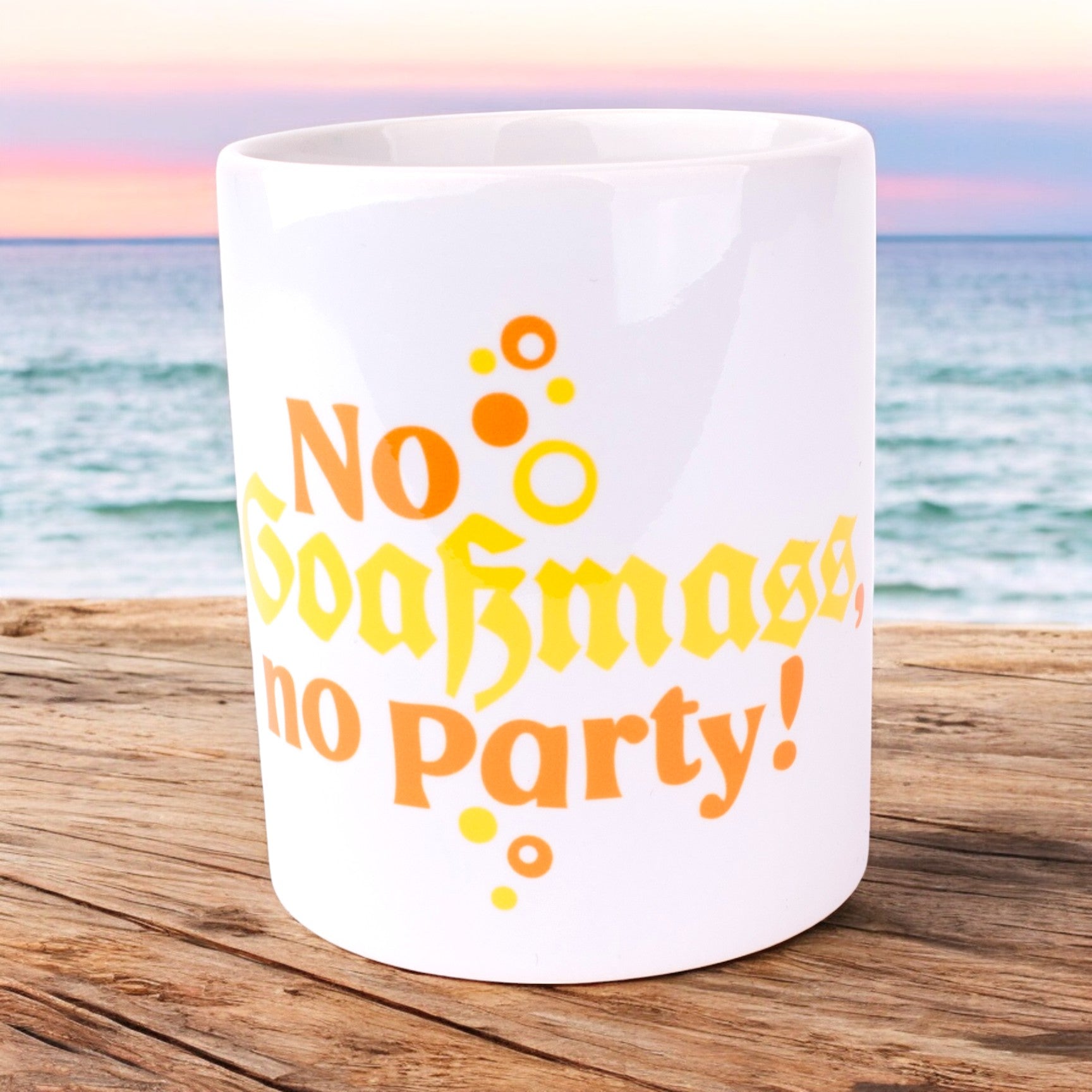 Tasse "No Goaßmass, No Party!"