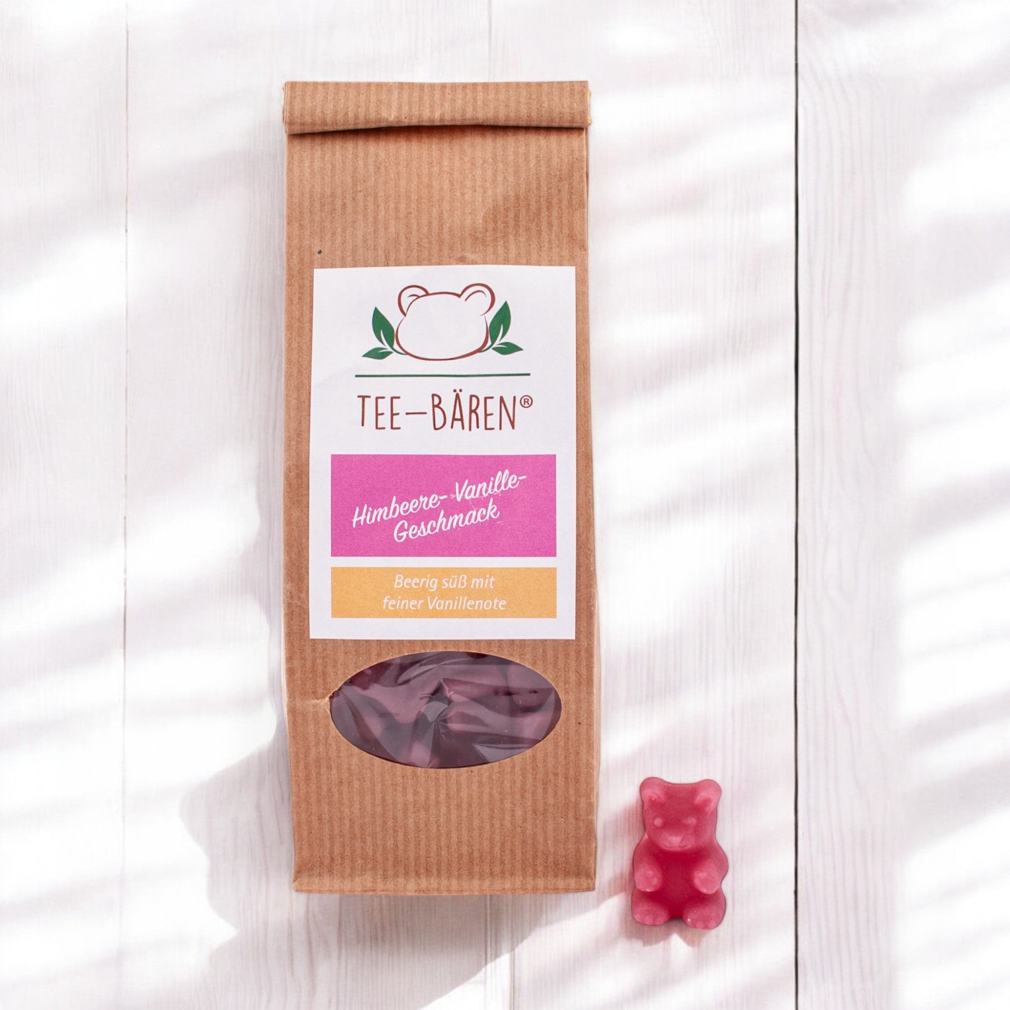 Tee-Bären "Himbeere & Vanille"