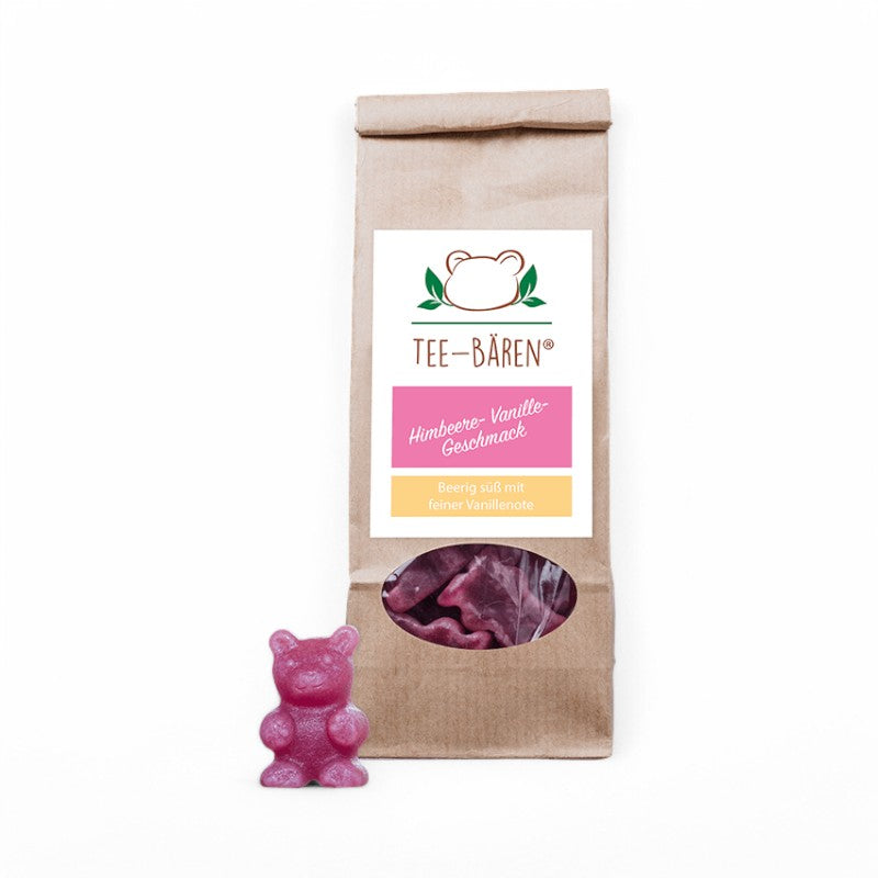 Tee-Bären "Himbeere & Vanille"