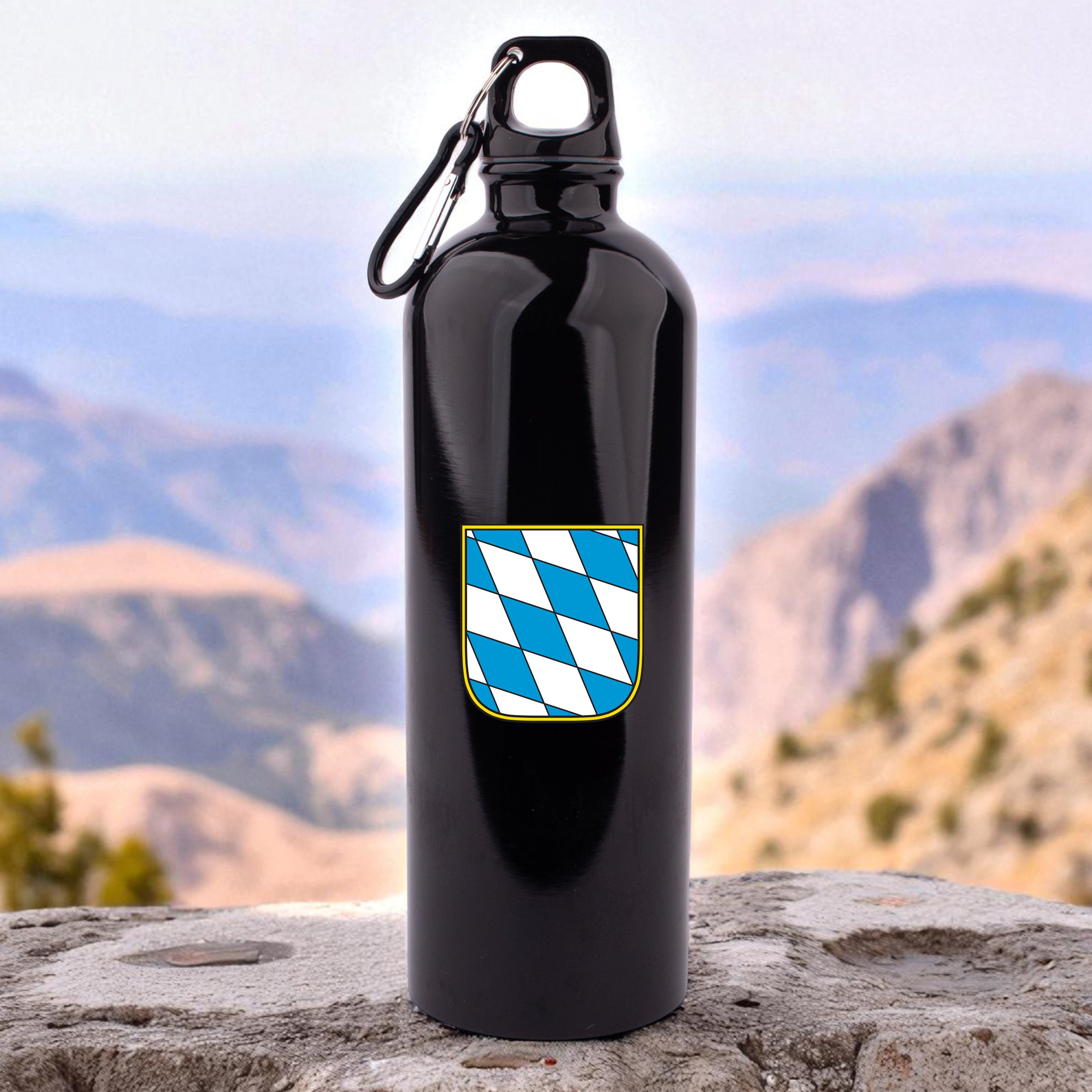 Edelstahl-Trinkflasche "Bayernwappen"