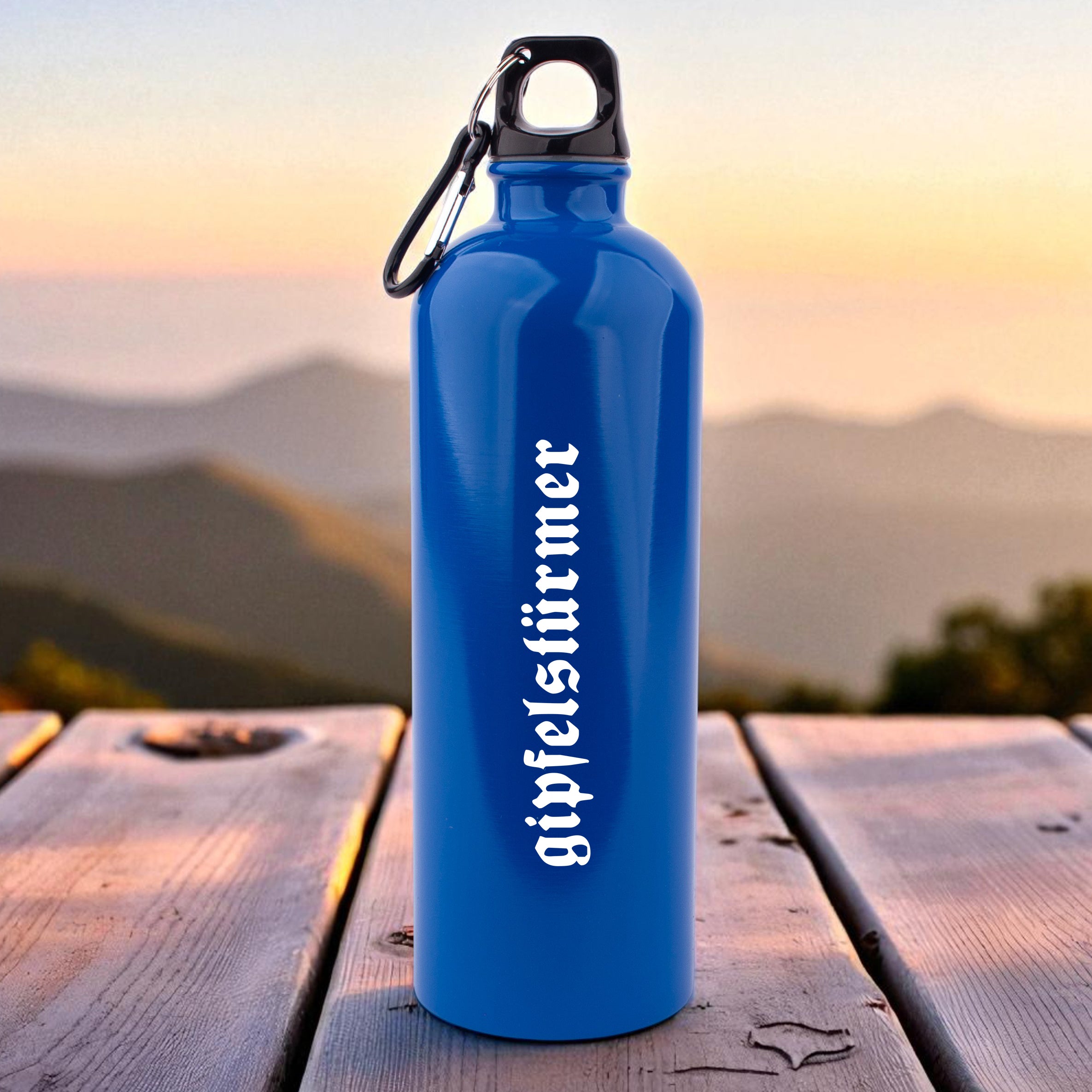 Edelstahl-Trinkflasche "Gipfelstürmer"