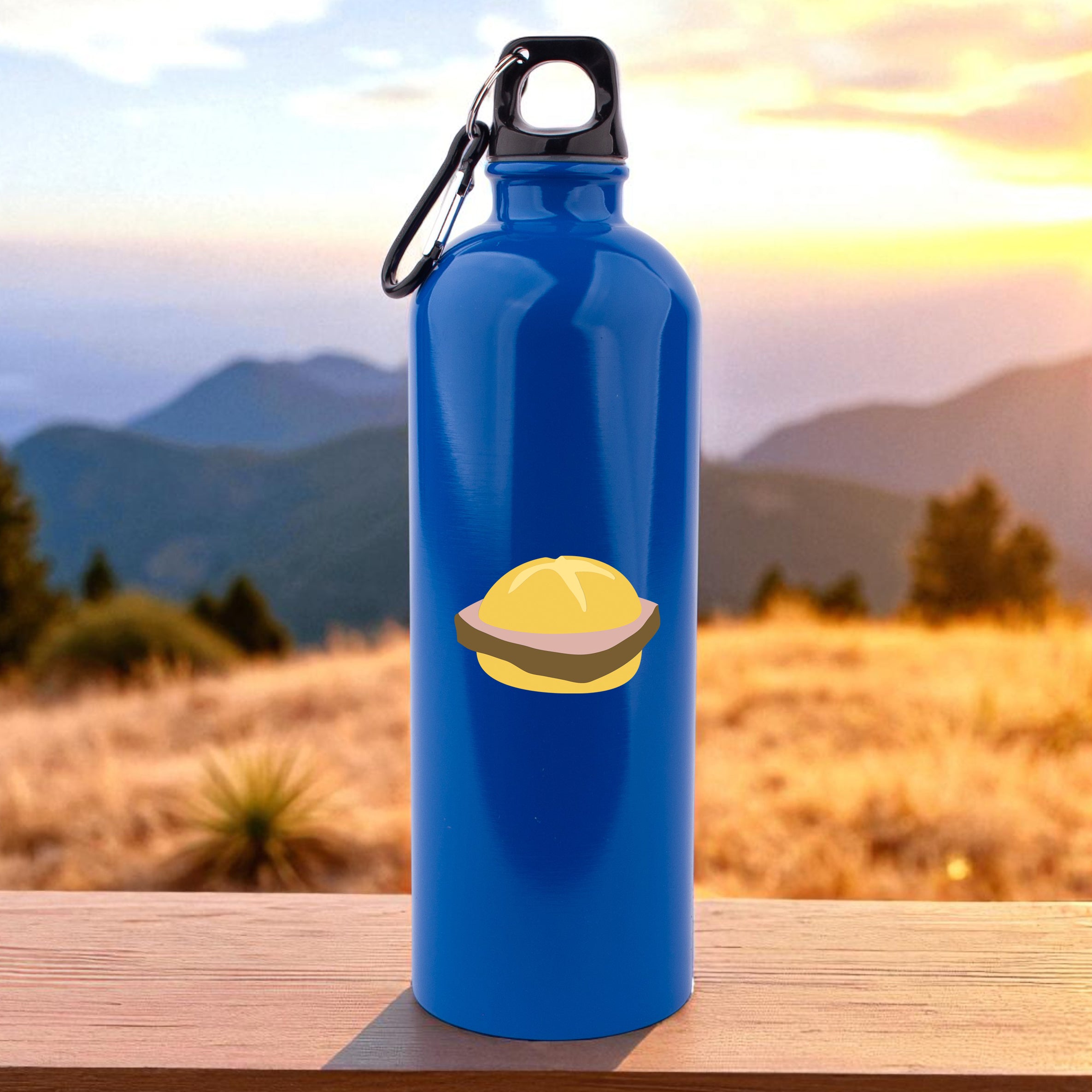 Edelstahl-Trinkflasche "Leberkas"