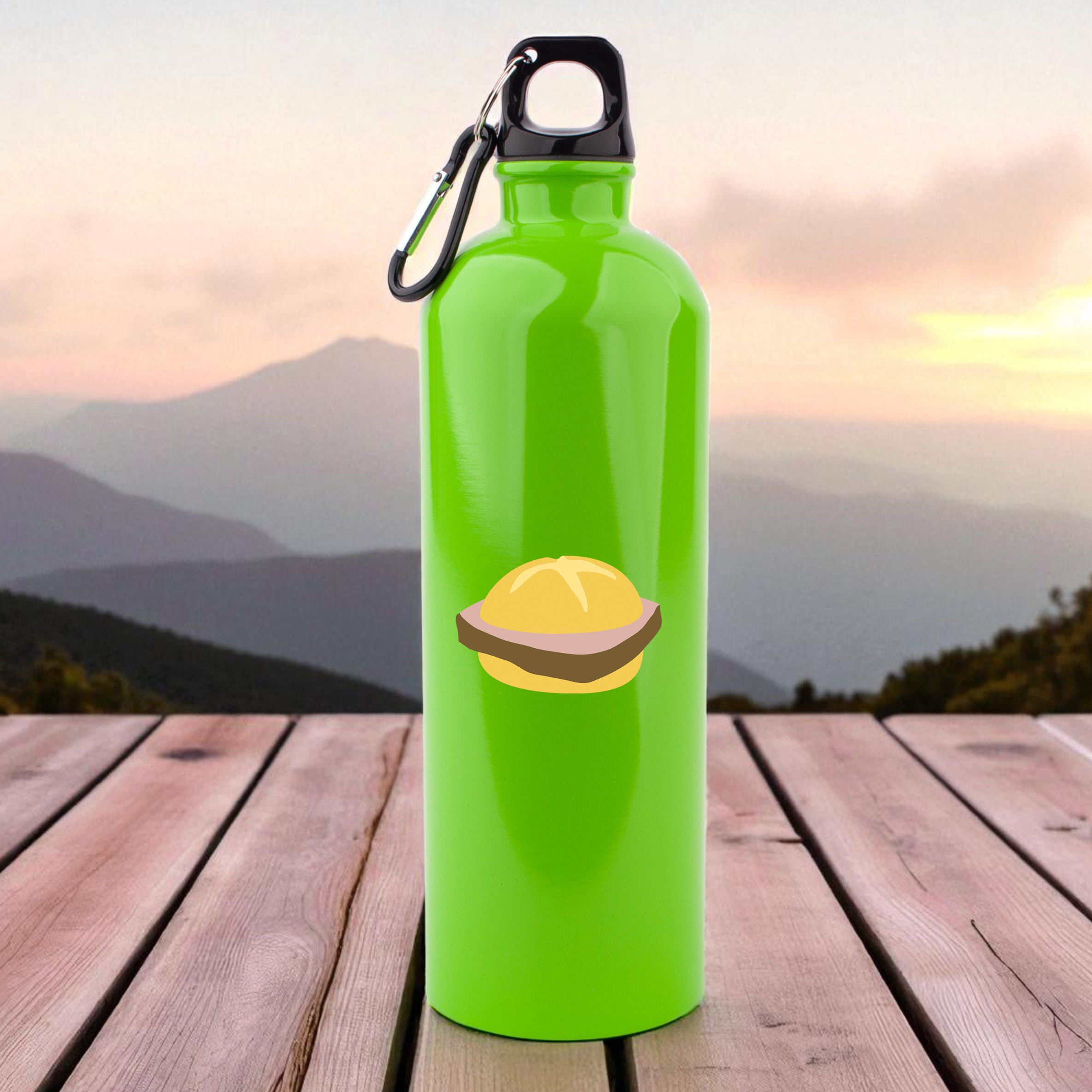 Edelstahl-Trinkflasche "Leberkas"