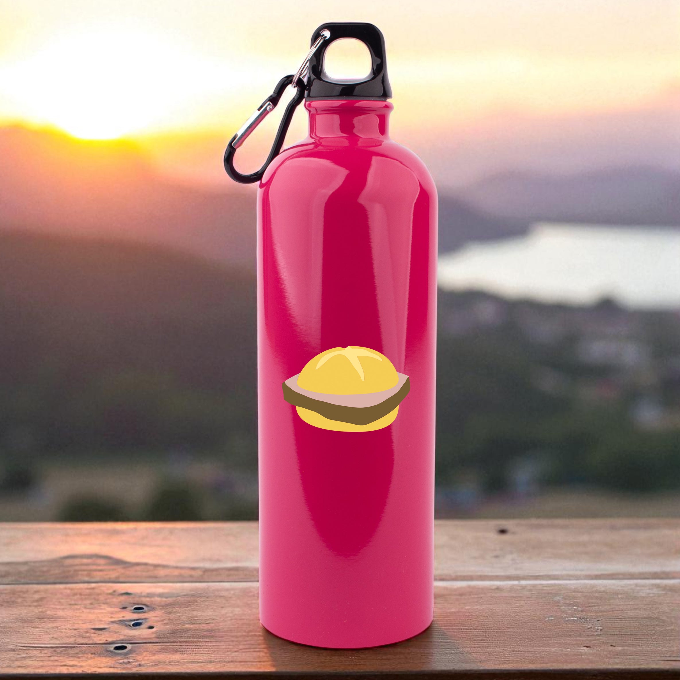 Edelstahl-Trinkflasche "Leberkas"