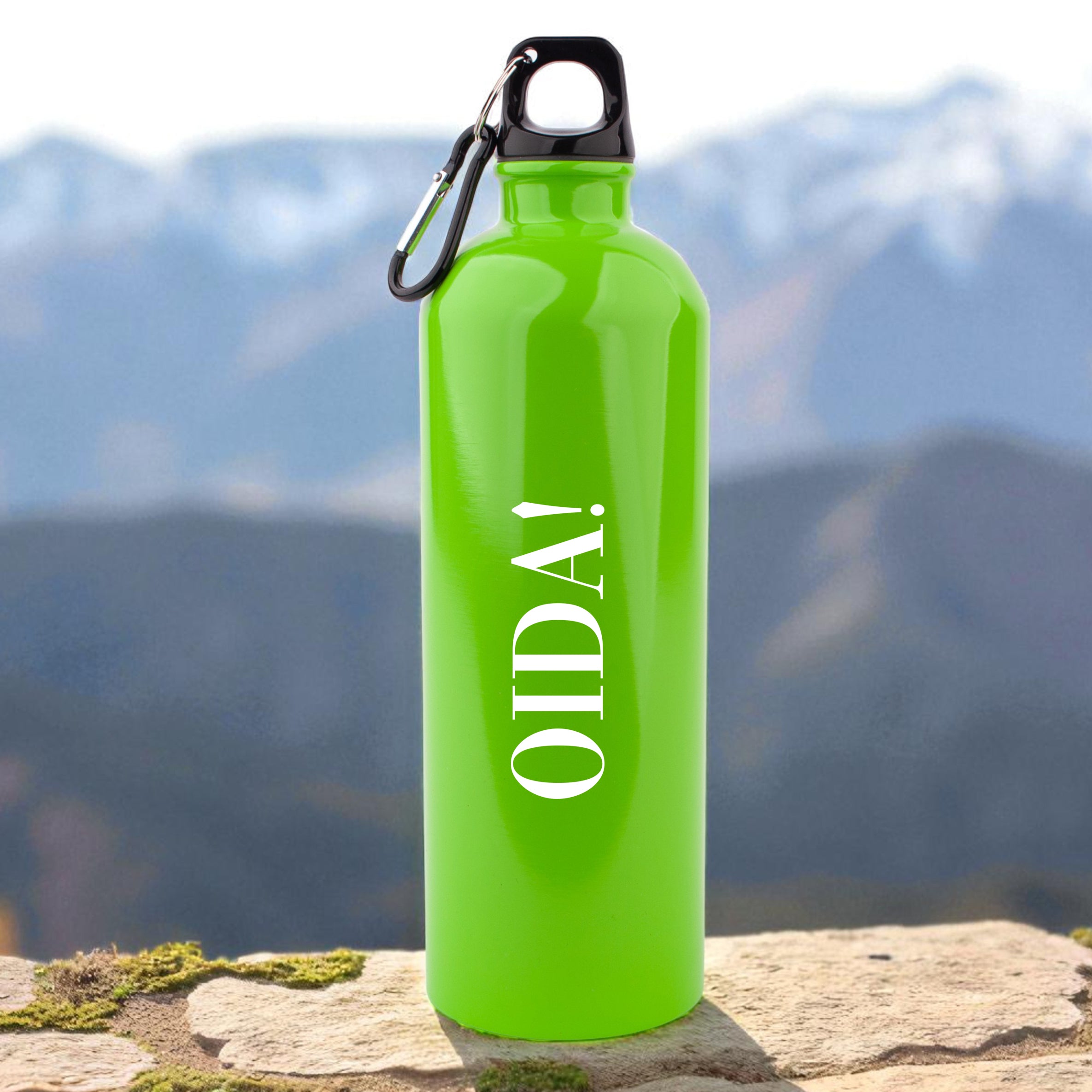 Edelstahl-Trinkflasche "OIDA!"