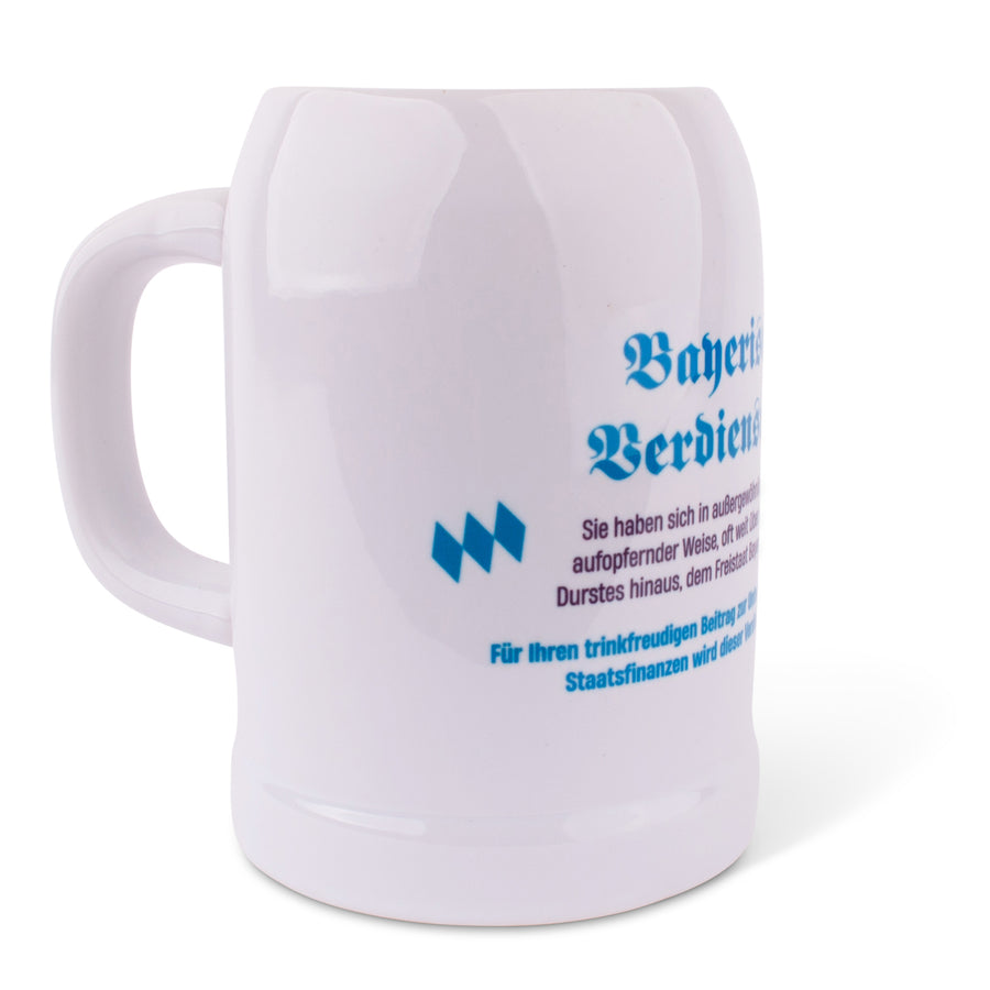 Bierkrug "Bayerischer Verdienstkrug" - meinherzschlag.de