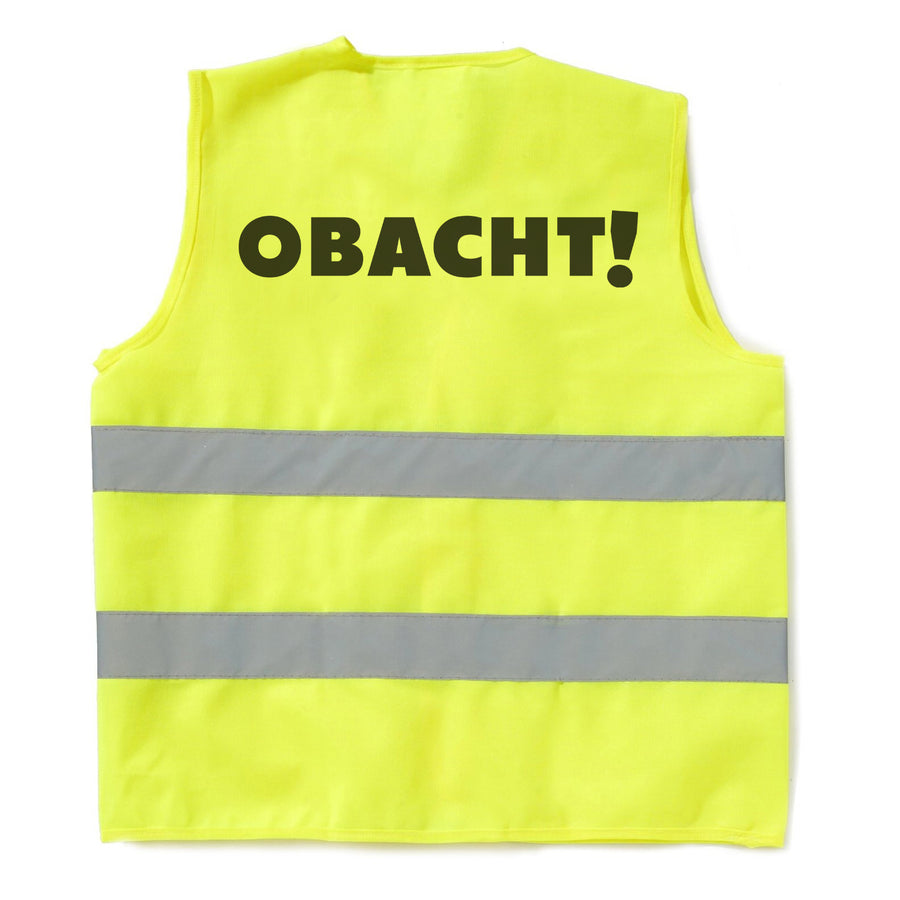 Warnweste "Obacht!" - meinherzschlag.de