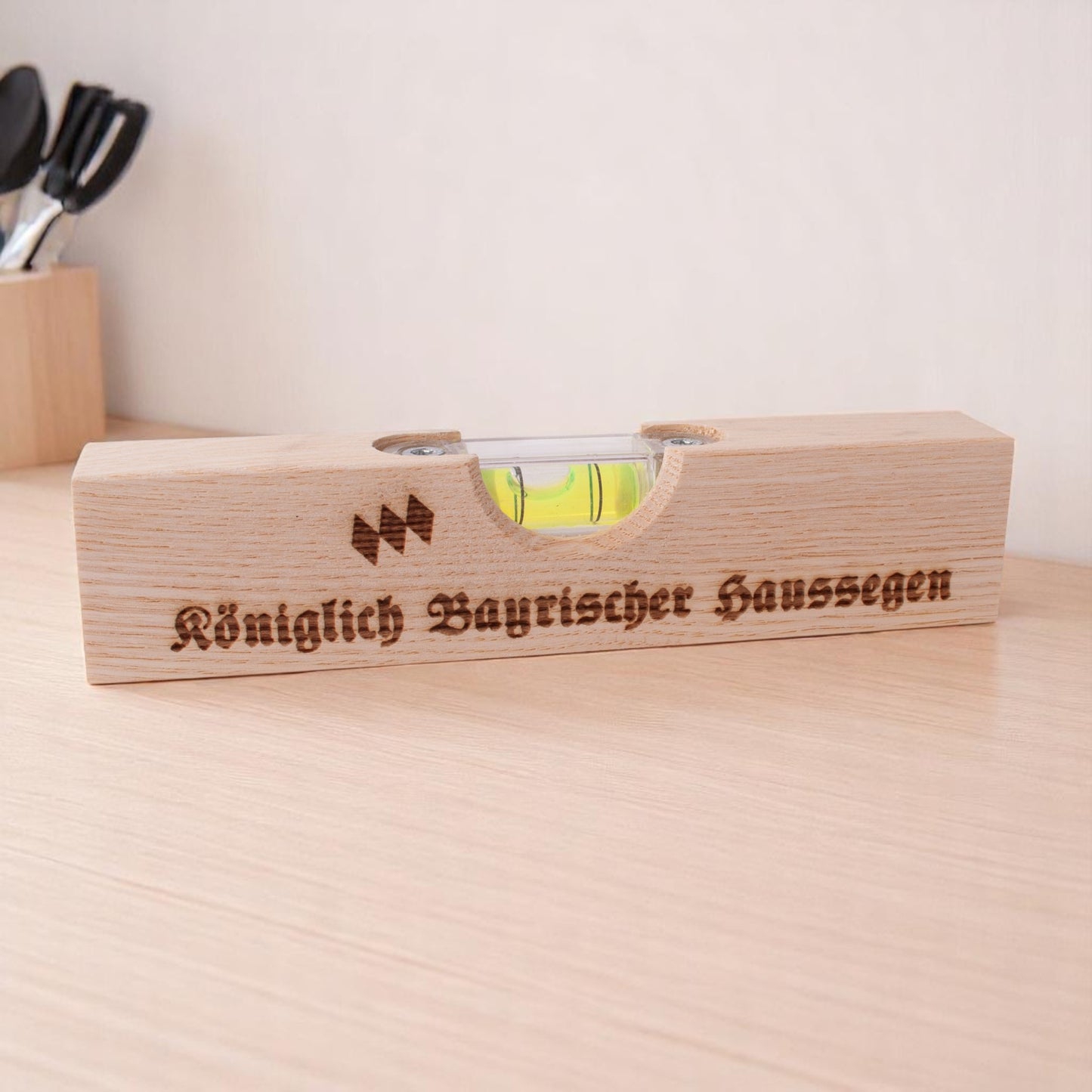 Wasserwaage "Königlich Bayrischer Haussegen" - meinherzschlag.de