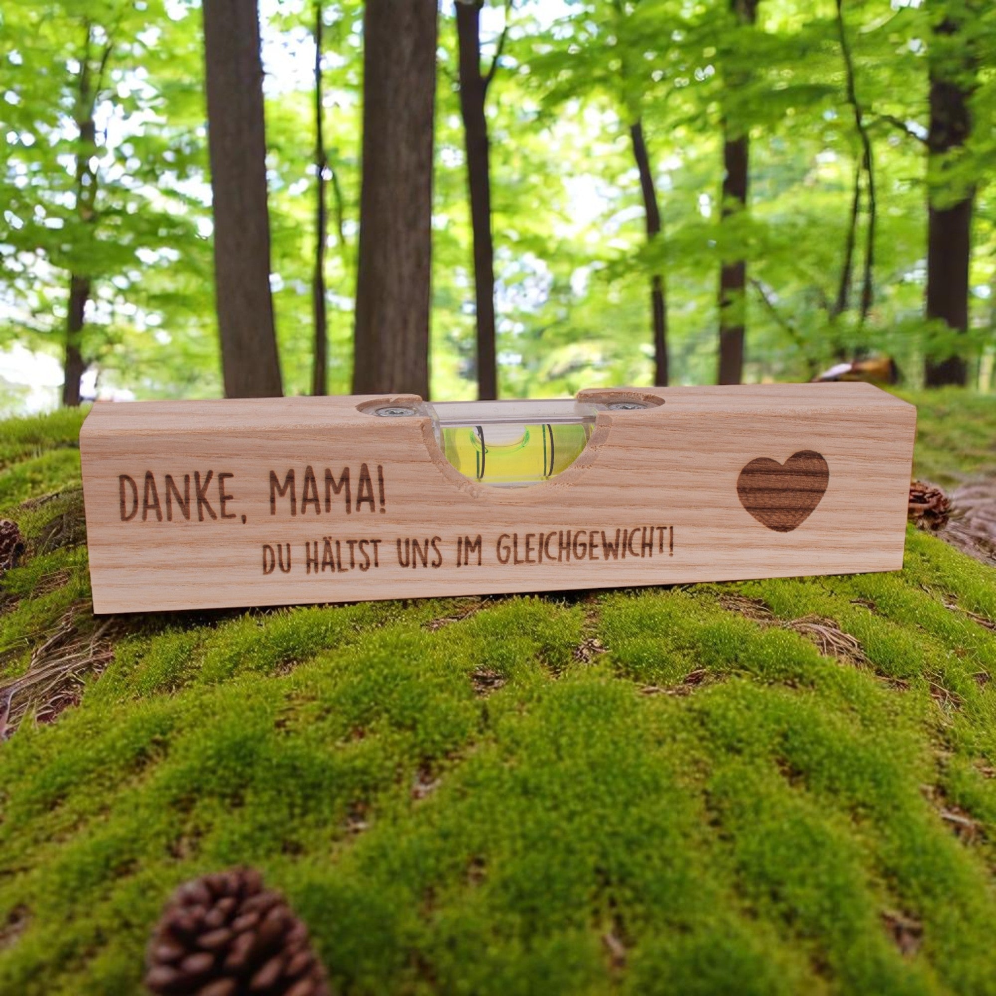 Wasserwaage "Gleichgewicht" für Mama