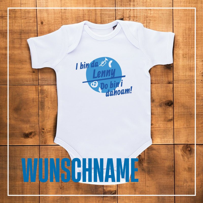 Baby Bodys mit Wunschname - meinherzschlag.de