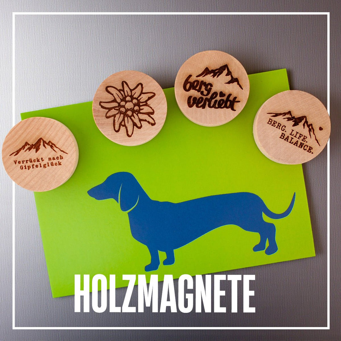 Holzmagnete