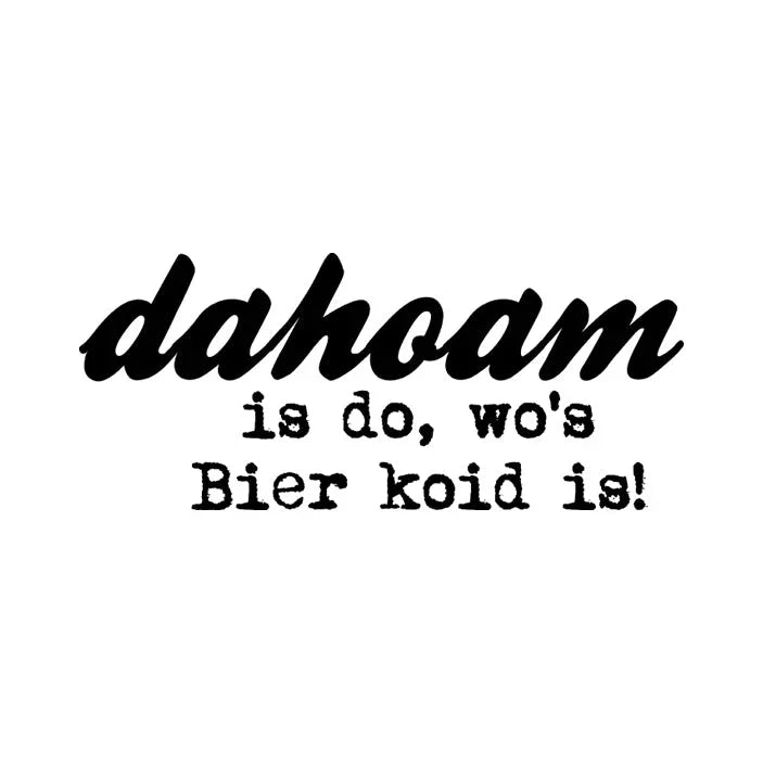 Motiv: Bier koid - meinherzschlag.de