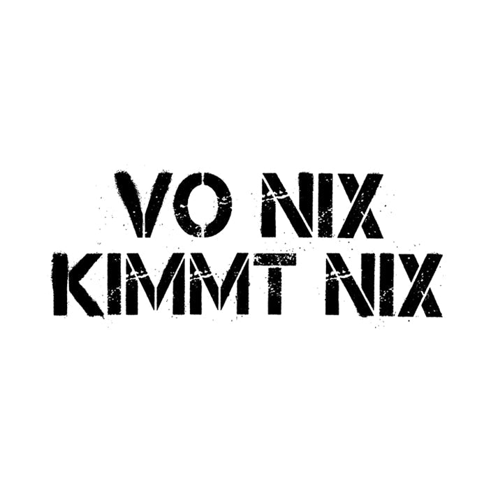Motiv: Vo nix kimmt nix