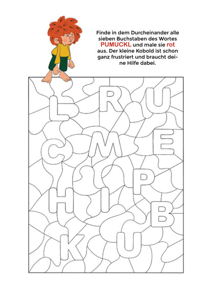 Lern-Spiel-Spaß mit Pumuckl: Buchstabenrätsel