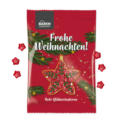 Fruchtgummi &quot;Glühweinsterne&quot;