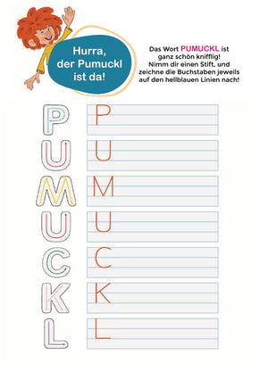 Lern-Spiel-Spaß mit Pumuckl: Buchstabenrätsel von meinherzschlag – Produktbild 3 von 4.