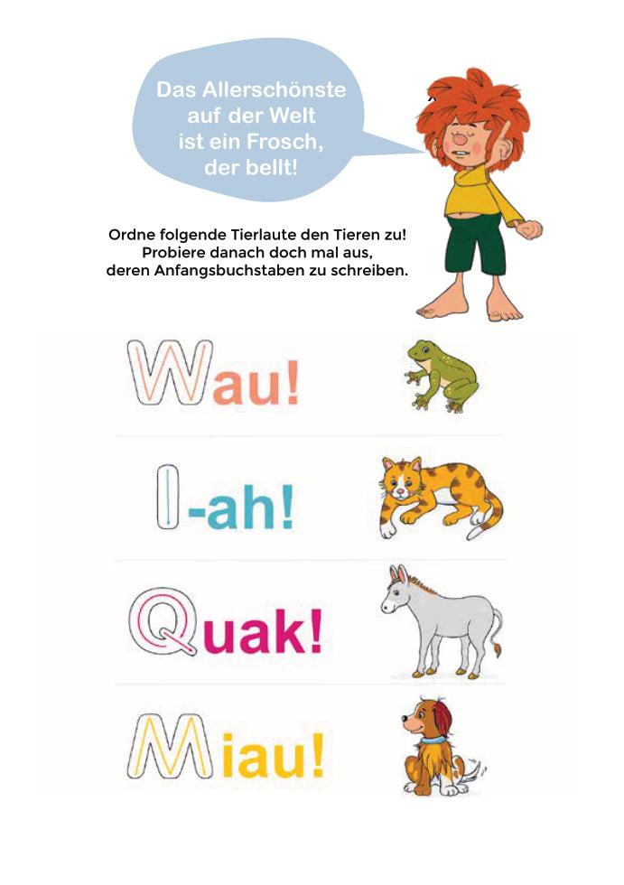 Lern-Spiel-Spaß mit Pumuckl: Buchstabenrätsel