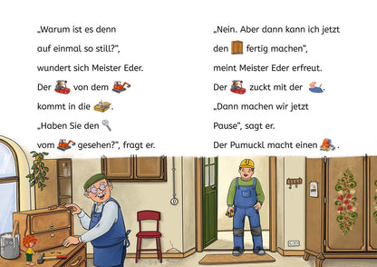 Erstlesebuch "Pumuckl auf der Baustelle"