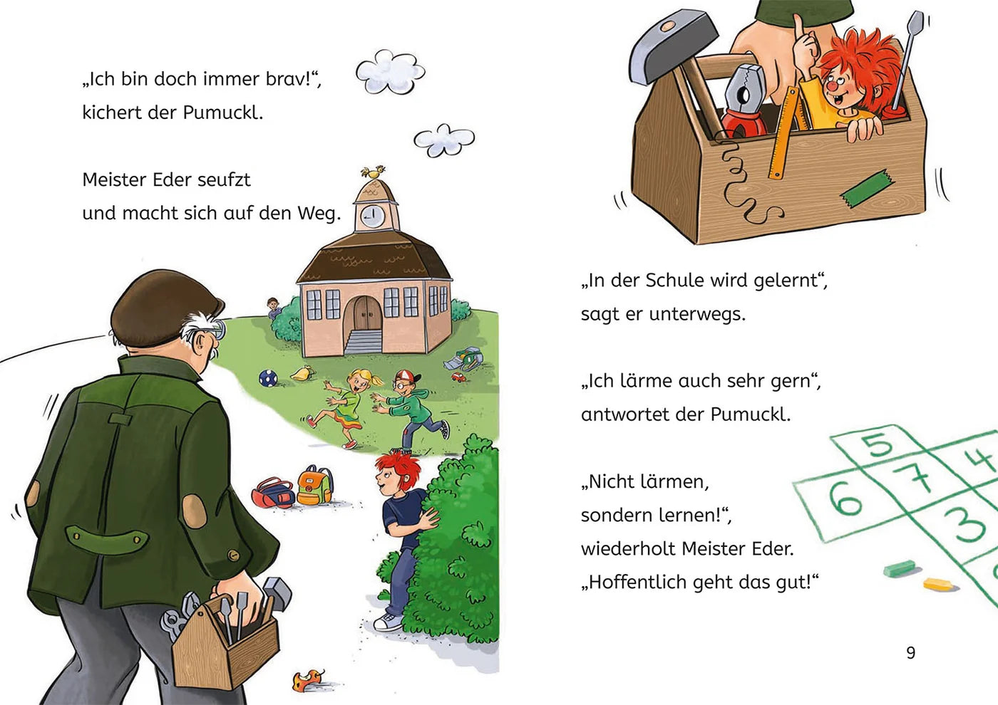 Lesebuch "Pumuckl geht in die Schule"