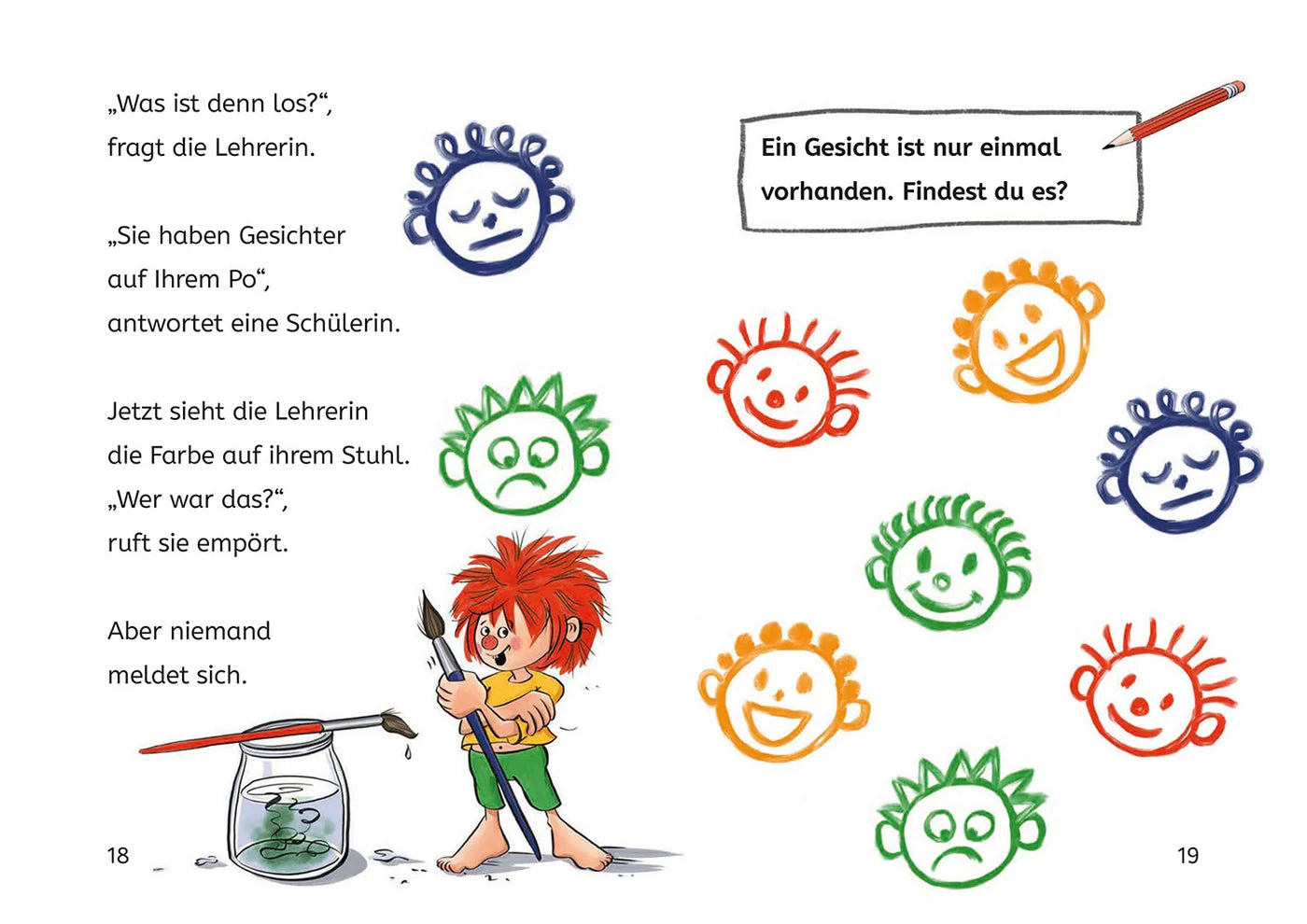 Lesebuch "Pumuckl geht in die Schule"