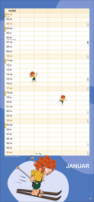 Pumuckl Familienplaner 2027