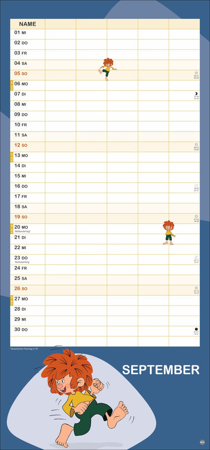Pumuckl Familienplaner 2027