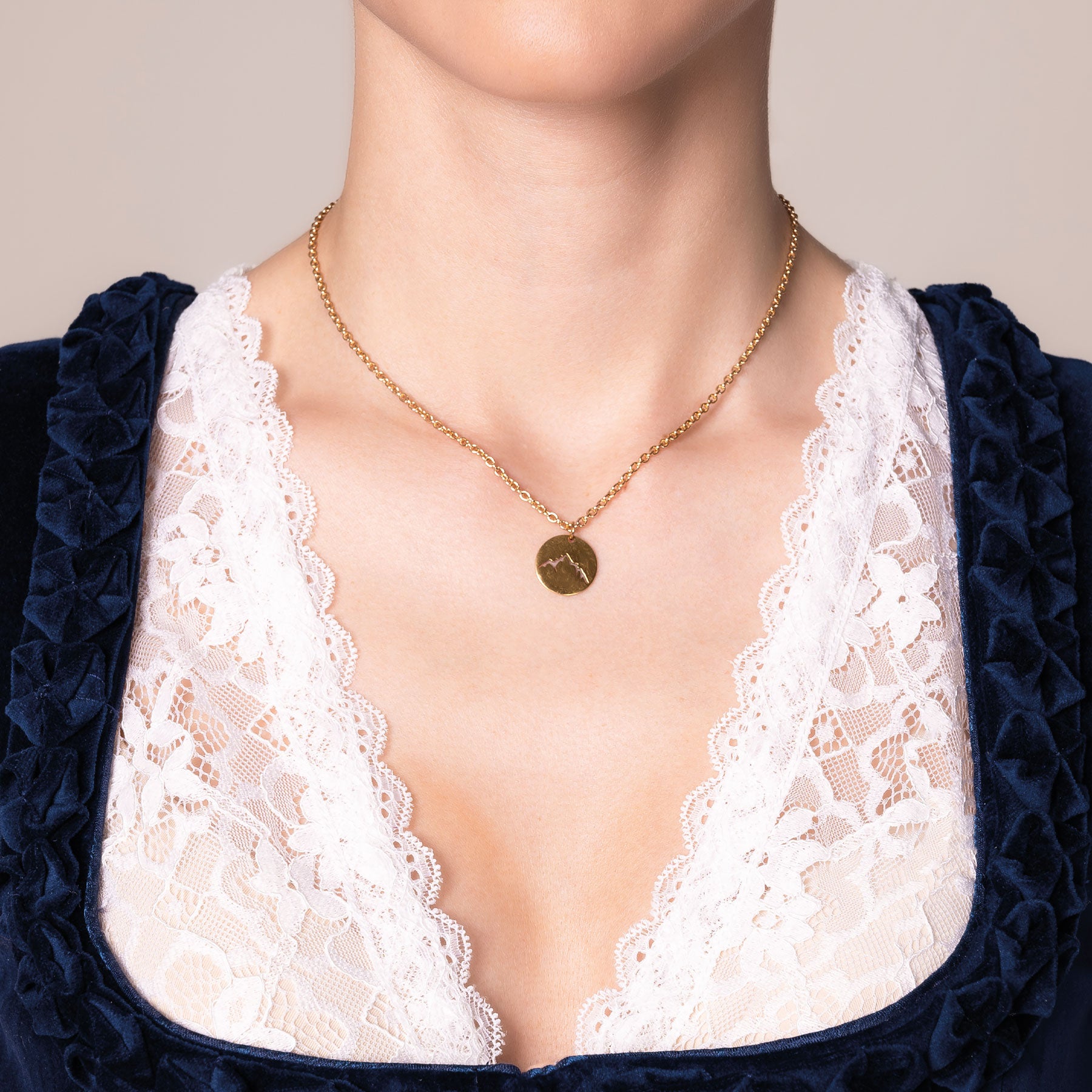 Halskette "Berge" - meinherzschlag.de