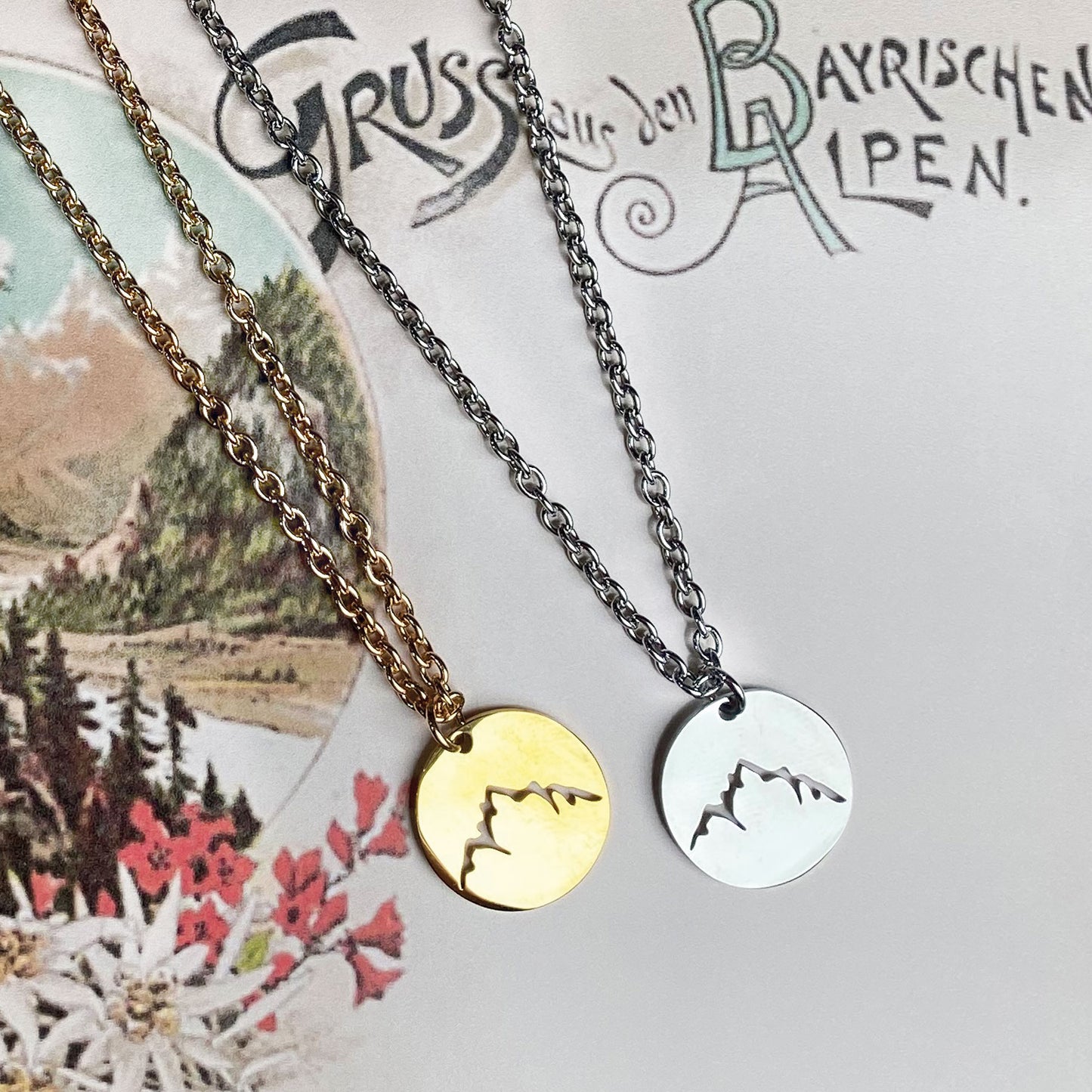 Halskette "Berge" - meinherzschlag.de