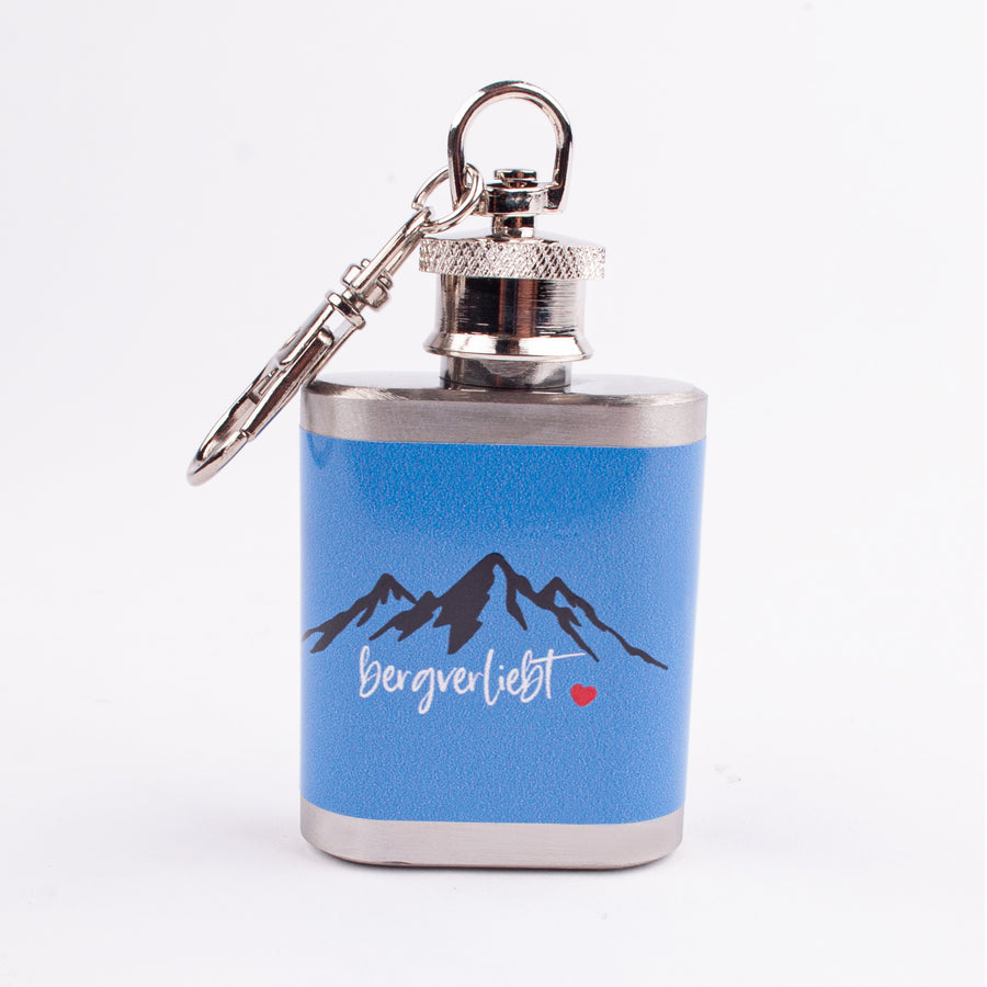 Mini - Flachmann "Bergverliebt" - meinherzschlag.de