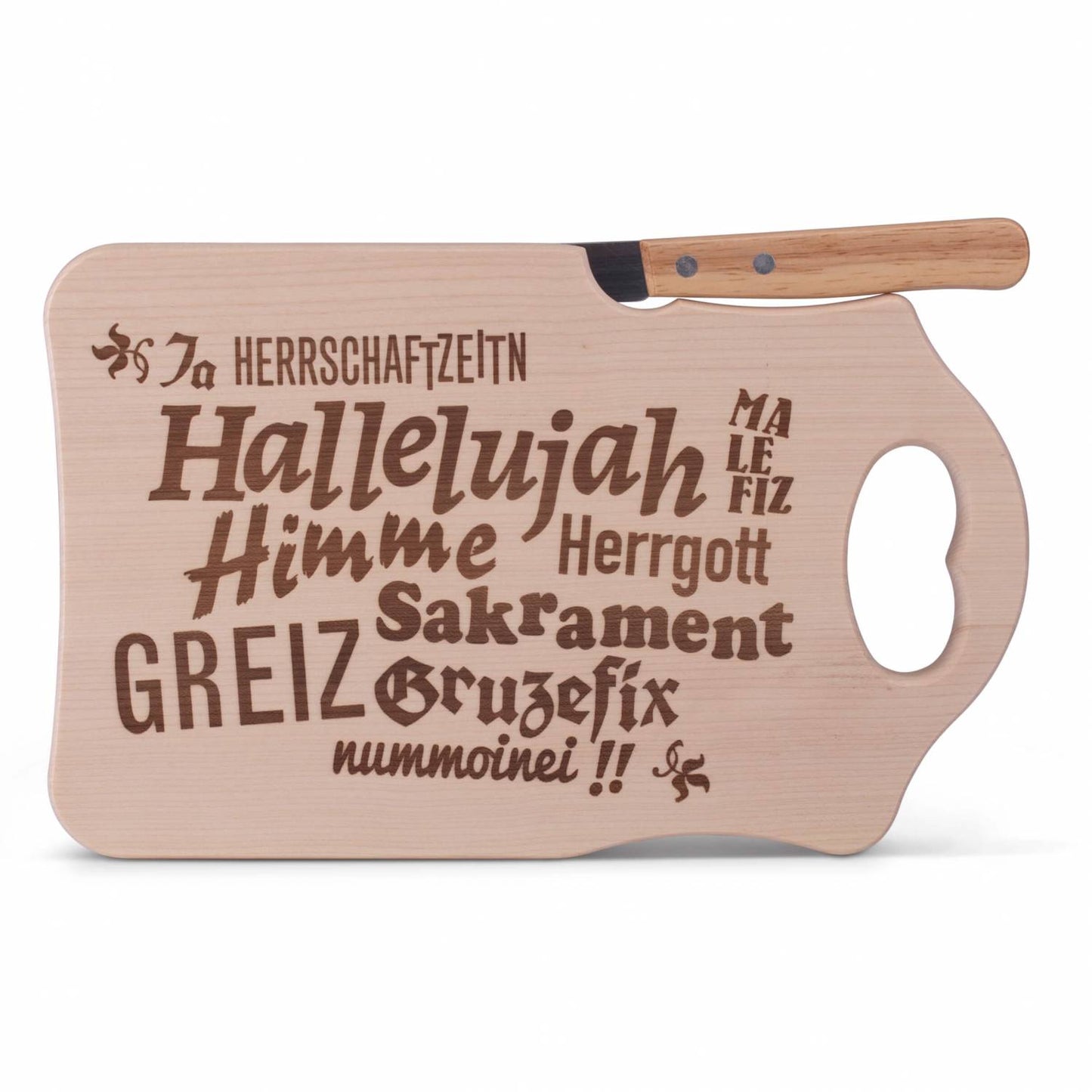 Brotzeitbrettl "Herrschaftzeitn" - meinherzschlag.de