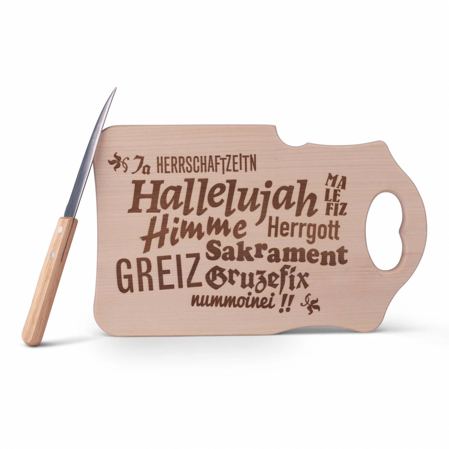 Brotzeitbrettl "Herrschaftzeitn" - meinherzschlag.de