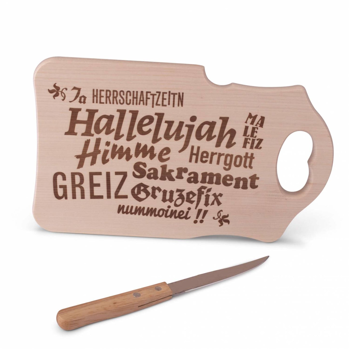 Brotzeitbrettl "Herrschaftzeitn" - meinherzschlag.de