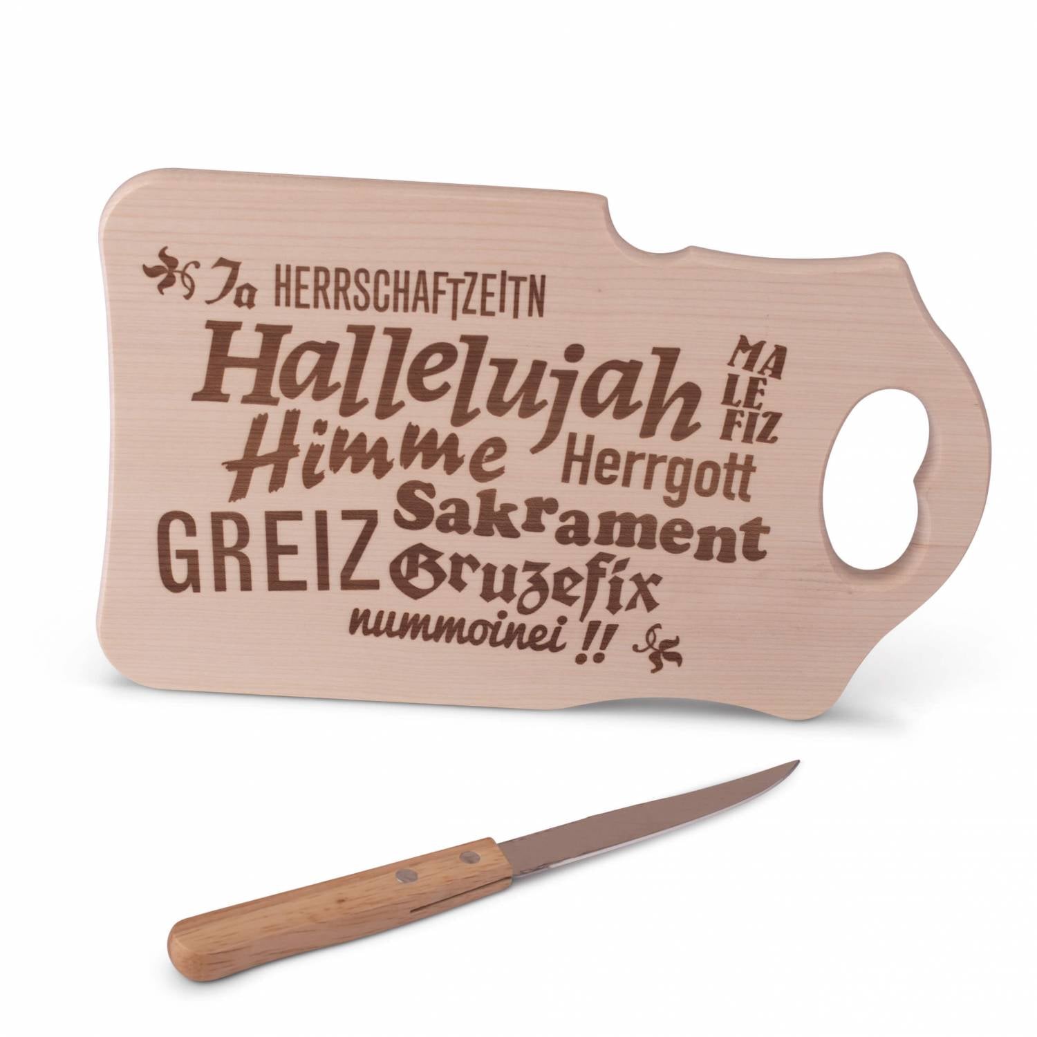 Brotzeitbrettl "Herrschaftzeitn" - meinherzschlag.de