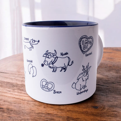 Tasse "Bayern" - meinherzschlag.de