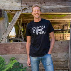 Herren-Shirt "Schwoaz"